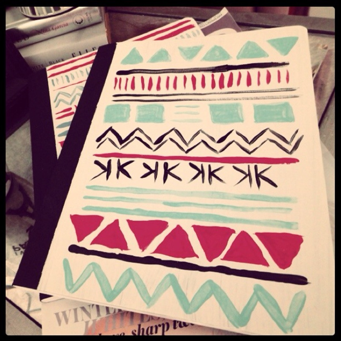 Tribal patterns are all about shapes and lines Designing your own pattern